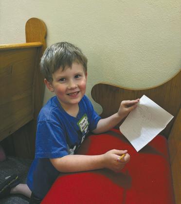 Thomas Manley jots down his thoughts at Deep Bible Adventures. Submitted photo.