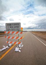 Highway 5 temporarily closes amid flood waters