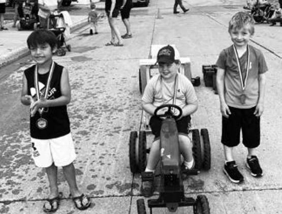5 year olds: 1st Kaicen Cull, 2nd Joseph Hass, 3rd Wyatt Englund
