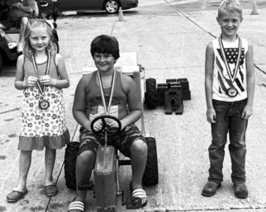 7 year olds: 1st Finn Pollestad, 2nd Suttyn Halmerson, 3rd Tachaius Callahan