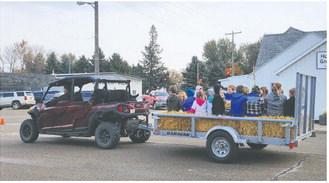 Many enjoyed hayrides around the town during Tater Town Days on Saturday.