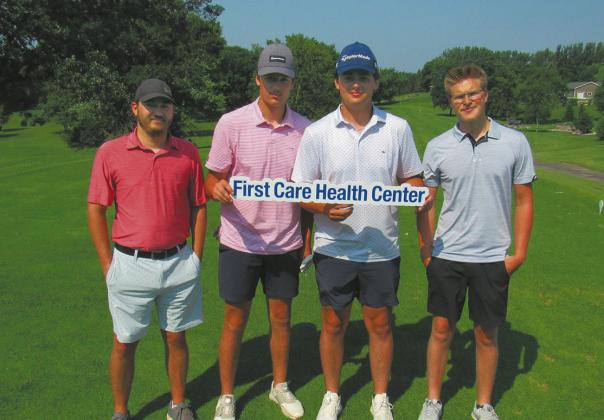 2nd Place – B &amp;amp; D Flooring (L-R): Tyler Seeba, Trevor Moe, Tyler Moe, Parker Close.