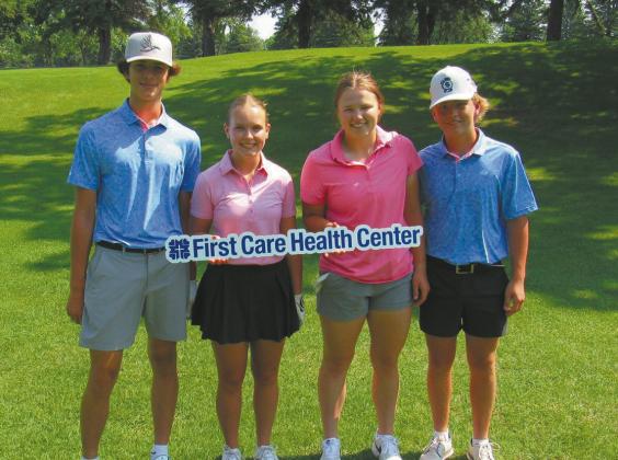 3rd Place – Grafton Drug (L-R): Noah Troftgruben, Madi Bernhoft, Nora Wharam, Connor Bernhoft.