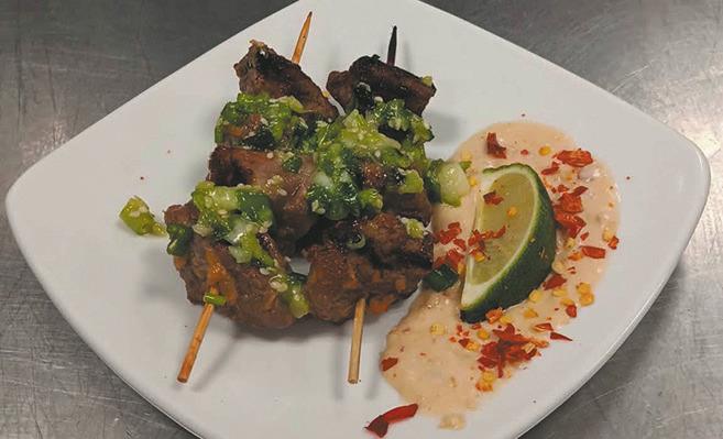 While Johnsons’ love of cooking started at a young age, he continues to hone his skills through various camps, classes and competitions. Submitted photo. Submitted photo