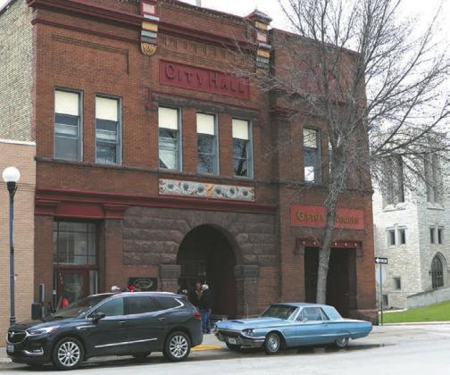 Club members enjoyed a stop at this antique shop located in Crookston's former city hall building. Photo by Lyle Van Camp.