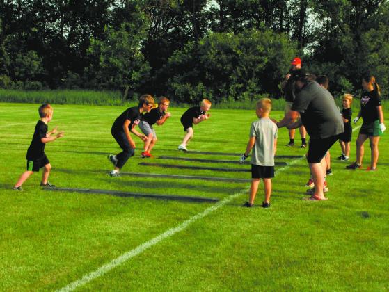 Football Camp at Drayton