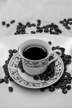A moderate amount of coffee or other caffeinated beverages is hydrating, although not as hydrating as plain water. (Pixabay photo)