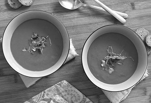 Use fresh or drained, canned whole tomatoes in this Rustic Tomato Basil Soup. (Pixabay photo)