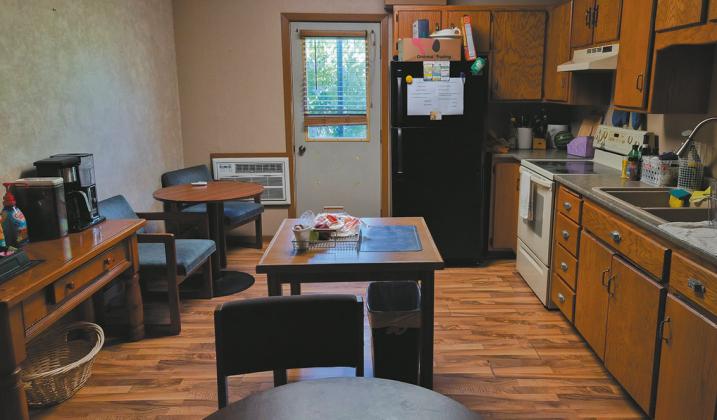 A former private living space has been opened as a communal kitchen giving extended stay guests more accessibility and convenience. Submitted photo
