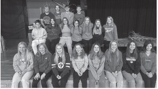 Cast and crew: (back row) Bryce Wimpfheimer, Gavin Ryan, Ian Peterson, Quinn Passa (middle row) Gavin Cole, Alyvia Quibell, Aleah Pokrzywinski, Taylor Hermanson, Easton Larson, Rylee Maurstad, Alyssa Hoyles (front row) Reese Fering, Nulla Thompson, Claire Thompson, Siobhan Kissee, Violet Hoyles, Peyton Larson, Maia Hermanson, and Brooklynne Petersen.