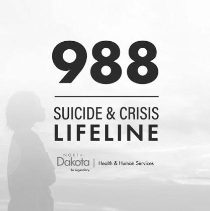 ND HHS recognizes two-year anniversary of 988 Lifeline rollout
