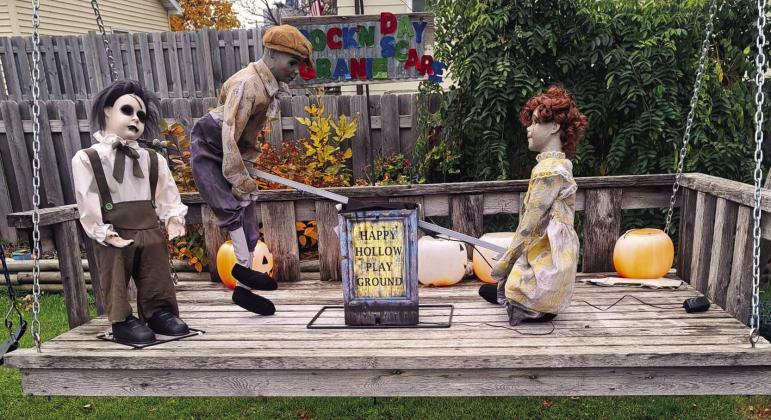 The Happy Hollow Playground is just one of many creations Kristi Juhl has made. Photo by Christine Jensen.