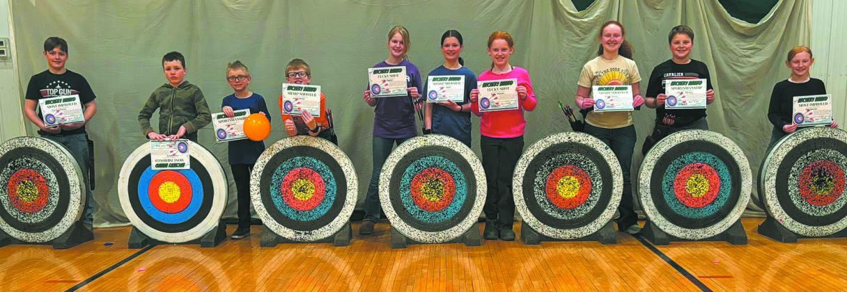 Awards given in no particular order. Sharp Shooters – Ruby H., Levi N., Chloe H. Most Improved – Oscar H., Stella N., Ava M. Sportsmanship – Silas N., Jacob H. Lucky Shots – Jim B., Ruby M.