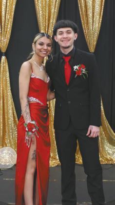 Kaylee Hicks escorted by Trypp Castillo