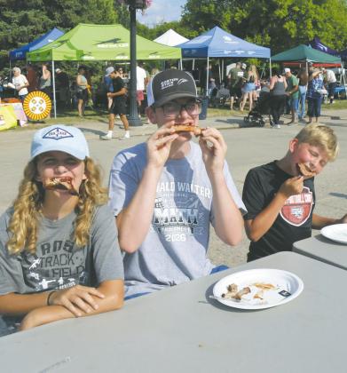 Christmas in July brings crowds