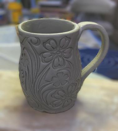 Intricate designs provide a creative outlet for the artist. Photo by Christine Jensen.