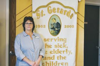 Jill Foertsch, administrator of St. Gerard’s Community of Care, Hankinson. Photo by Levi Jones, News Monitor.