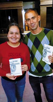 My friends from Venezuela. I was able to secure two nights housing for this beautiful couple. They now have permanent housing... photo by Duane H.H. Lyon