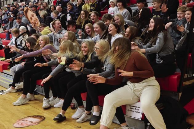 The Titans fans performed the roller coaster cheer in support of the boys in their final game of the season.