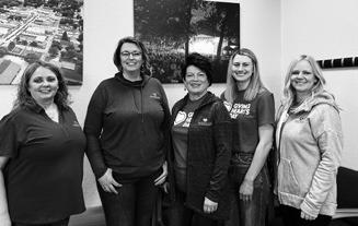 Growing Hope in Pembina County’s board members from left to right: Monica Bohn, Dawn Falk, Brenda Anderson, Kaitlyn Bjornson. and Sarah Anderson.