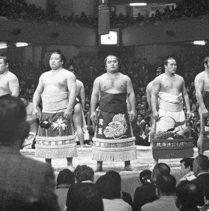 Sumo Prelims in Tokyo, Japan. Photo submitted by Clint Van Camp