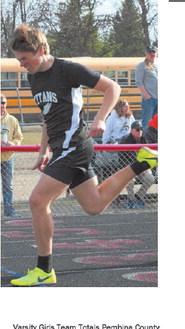 Titan Samuel Kittelson pressing for a strong finish. Photo by Larry Stokke.