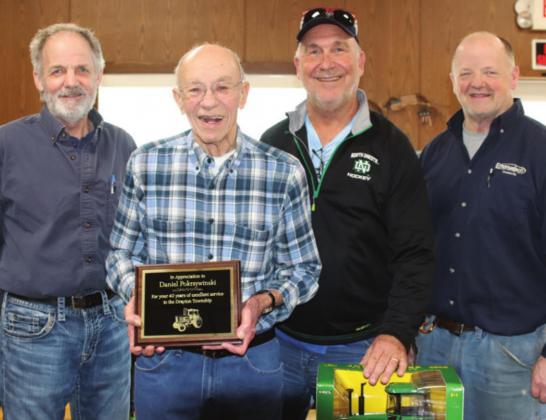 Pictured above, from the left, Randy Emanuelson, Danny Pokrzywinski, Brad Schuster, and Mike Emanuelson. VNV photo by Lyle Van Camp