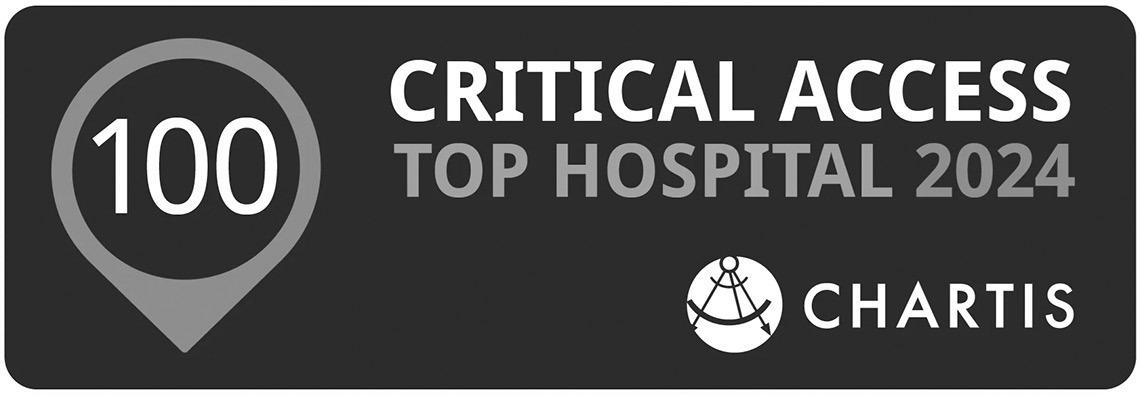 Unity Medical Center earns top 100 Critical Access Hospital award from The Chartis Center for Rural Health