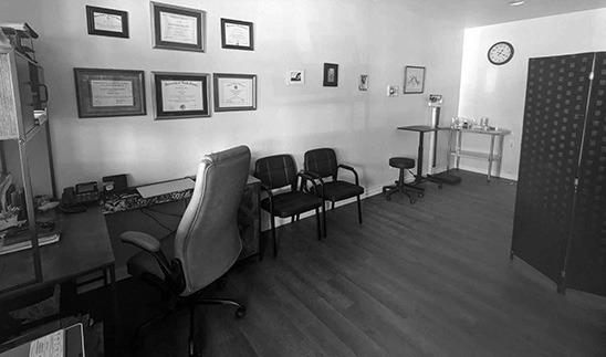 The interior of the new clinic in Walhalla.