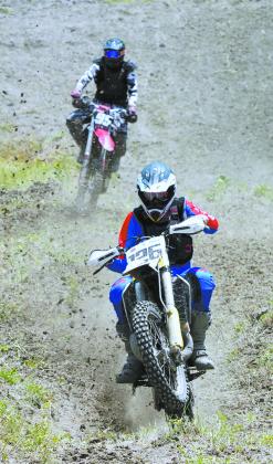 Cody Chyle followed by Todd Cipala. Photo by Larry Stokke