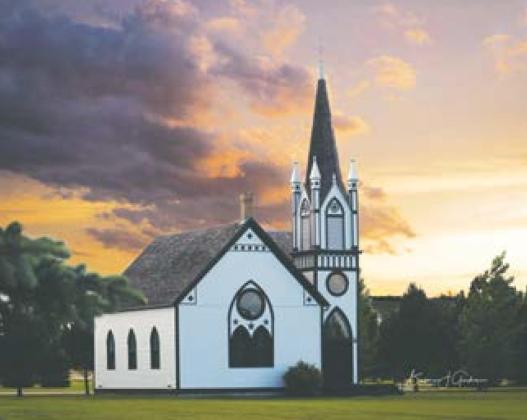 Hallson Church, Icelandic State Park. Photo by Barb Gunderson.