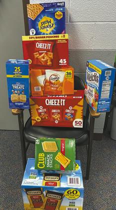 Bakery, Confectionery, Tobacco Workers, and Grain Millers Local 167, Unit 326 donated snacks.