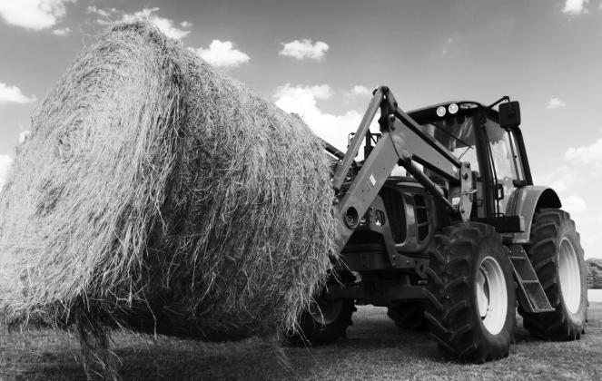 Bale handling safety: handling large round bales