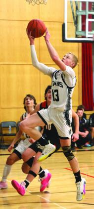 Connor Hurtt shoots past the Cavalier defense.