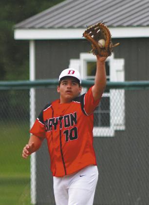Praise Chairez throws the ball from second base. Photo by Larry Stokke
