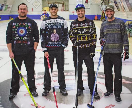 First Event runners-up Tom Grzadzieleski rink, Drayton, ND (L-R): Tom Grzadzieleski, Andy Grzadzieleski, Brandon Patterson, Brooks Stellon.