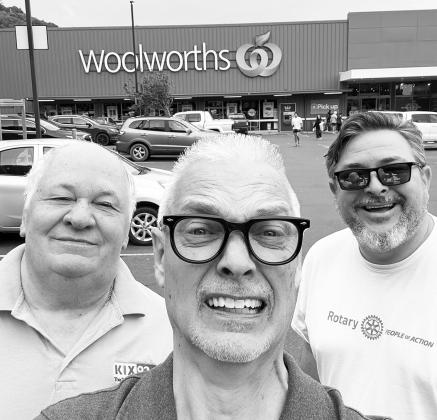 Larry, Bob and Joey at Woolworths, the original five-and-dime!