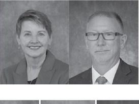 Under new court-ordered maps, Sen. Judy Estenson, R-Warwick, will move from District 15 to 9 and Sen. Kent Weston, R-Sarles, will move from District 9 to 15. (Photos provided by the North Dakota Legislative Assembly)