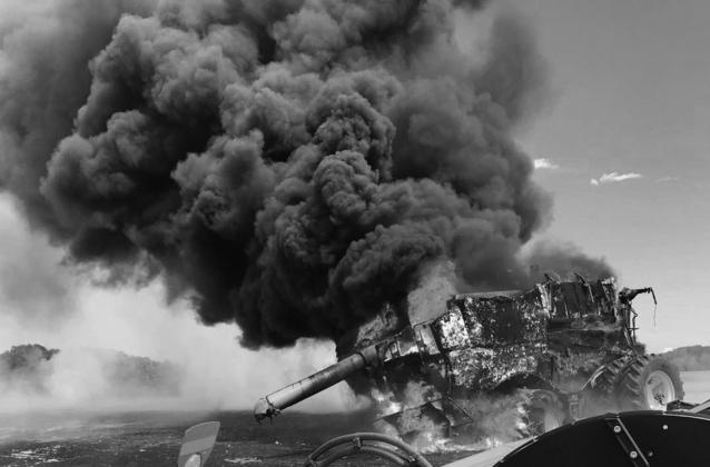 Proper maintenance can prevent combine fires