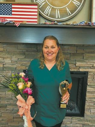 Tania McKay, the well deserving recipient of the Karen Nedry-Dearinger award. Submitted photo.