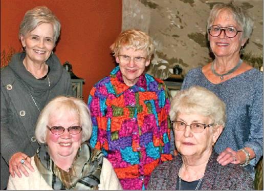 Drayton City Hall Committee (L-R): Front: Marlys Boll, Lorna Anderson; Back: Cheryl Gjevre, Saralee Hoselton and Robin Brosseau. Photo submitted by Drayton Area Community Foundation