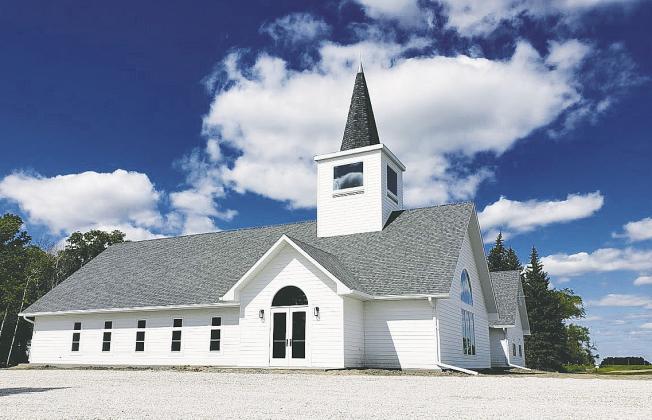 “The new church building looks almost identical to the original architecture”