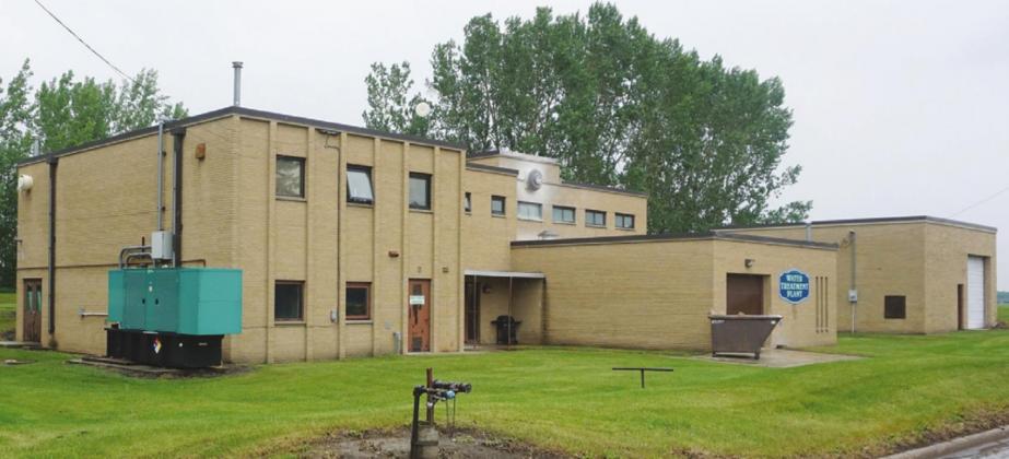 City of Drayton water treatment plant which is part of the aging infrastructure. VNV Photo by Lyle Van Camp