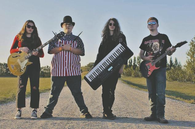 Auto Drive from left to right: Anna Griedl, Wyatt Wilhelmi, Ian Iverson, Sawyer Wilhelmi
