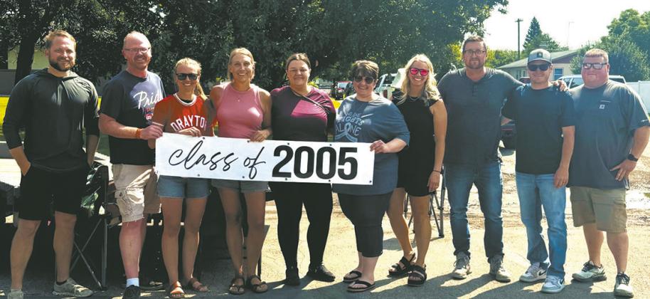 Class of 2005, together again. Submitted photo.