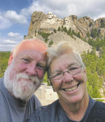 Steve &amp; Laura Mahoney saved the best for last. Submitted photo Steve &amp;amp; Laura were sure to visit one of the greatest sites in North Dakota. Submitted photo