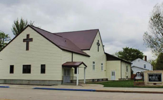 Drayton finds some church parking areas still just as empty as their churches. There is a mix of parishes that have resumed services and those who remain closed for the safety of their elderly, high risk congragations. VNV Photo submitted by Lesa Van Camp