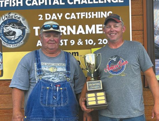 First place winners for the third consecutive year father son duo Dick Dolan, Grafton (left) and Chris Dolan, Crystal Photo by Andrea Johnston