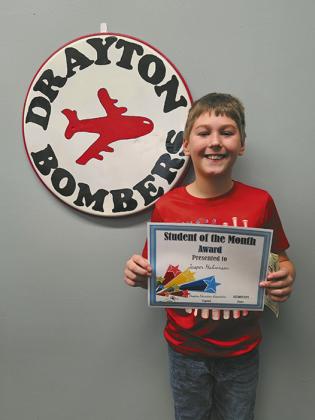 October Students of the Month at Drayton Public School