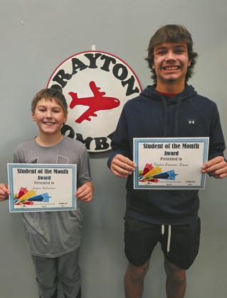 October Students of the Month at Drayton Public School